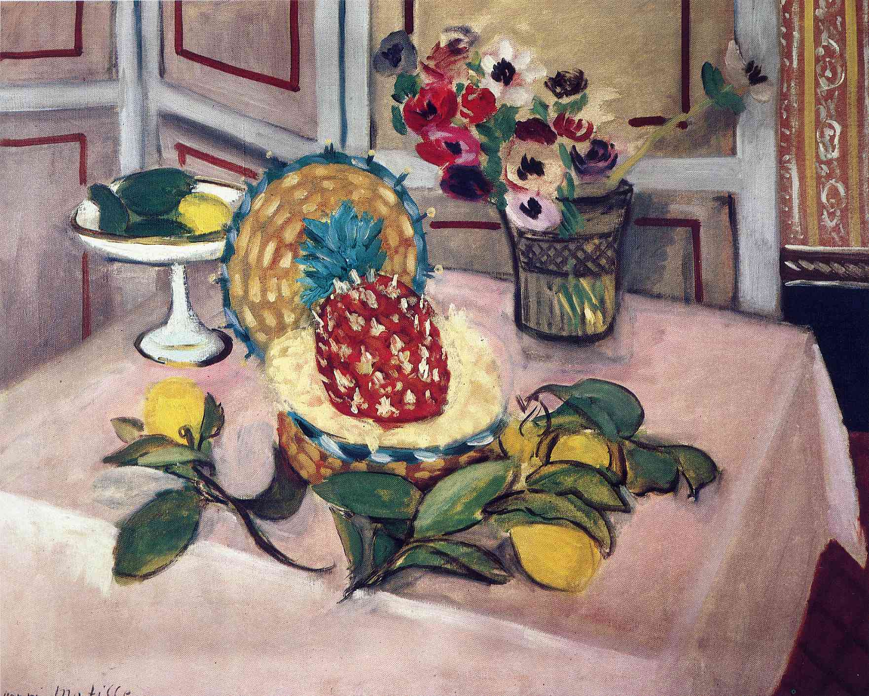Henri Matisse - Still Life with Pineapples and Lemons 1940